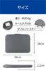 Elecom Neoprene PC Case Inner Bag for 14-inch PCs, Gray, BM-IBTHNP14GY