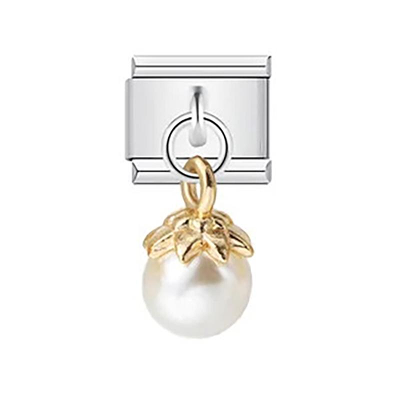 Removable Magnetic Attraction Cute Heart Italian Charm Link Buckle Stainless Steel Bracelet  Diy Making Beads Jewelry