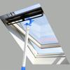 Space Saving Window Hook Rod Tool Easy Assembly Weatherproof Aluminum Designs Safety Lock Enhances Convenience for Home
