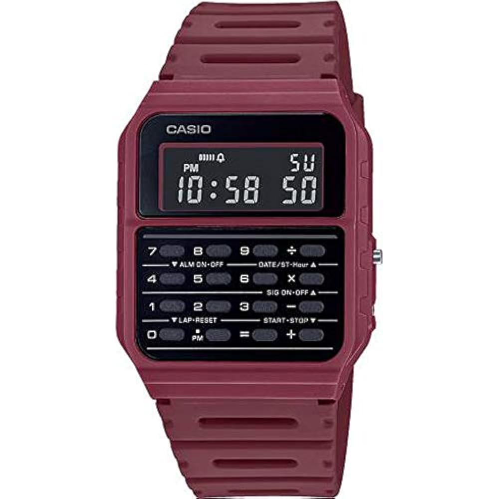 [Casio Standard] Watch with Calculator Function: Calculator Watch CA-53WF-4B (International Model...