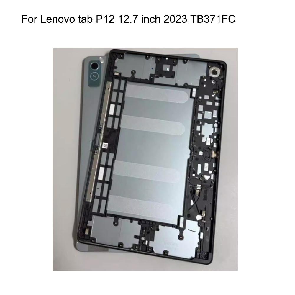 

100%New Battery Back Rear Cover Door Housing For Lenovo tab P12 12.7 inch 2023 TB371FC Battery Back Cover tab P 12 Replacement синий