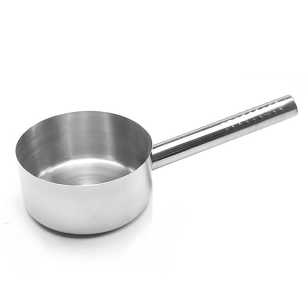 Stainless Steel Saucepan with Handle Multipurpose Nonstick Handheld Sauce Pan Cooking Pot for Induction Cooker Gas