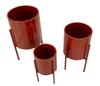 Vase Holder Archy Set 3 Pcs Cm Ø 36X56,5-30X48,5-24X37,5