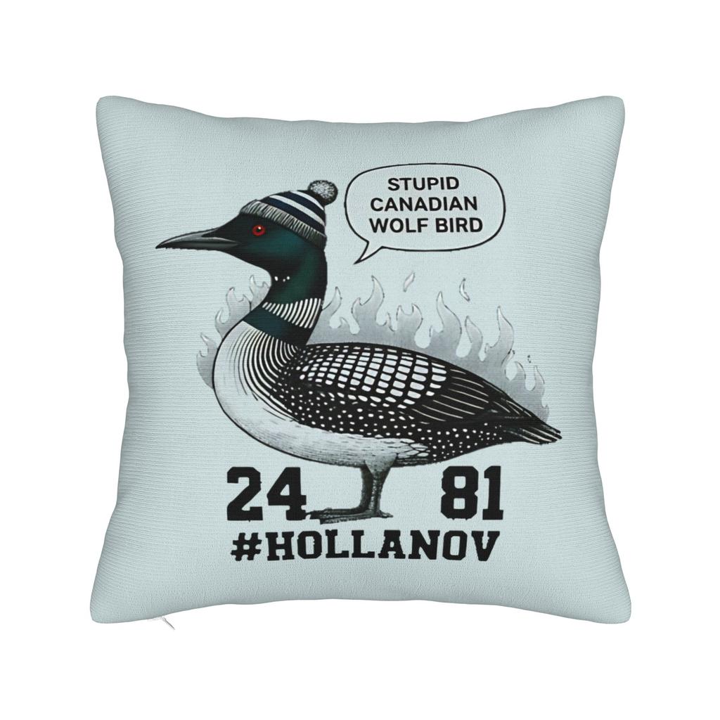 Heated Rivalry Hollander Queer Hockey Square Pillow Cases Cushion Cover Custom Polyester Decorative Pillowcover for Bed xcm