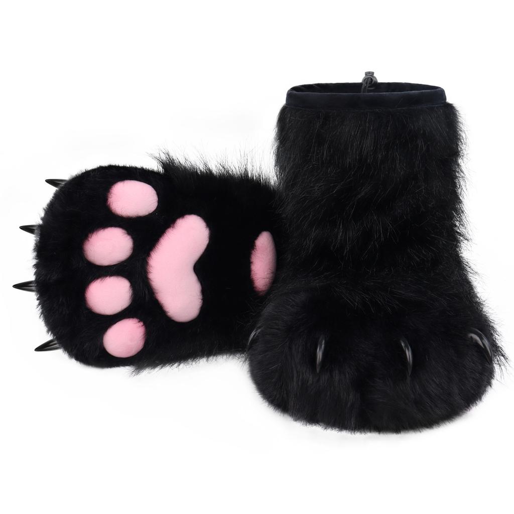 Plush animal costume accessories, animal feet, cute claws, hand-made rubber animal feet, comics exhibition cosplay costume props