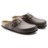 Birkenstock Boston Comfortable Versatile Anti-Rubbing Closed-Toe Slippers Unisex Slippers Gray 0060101