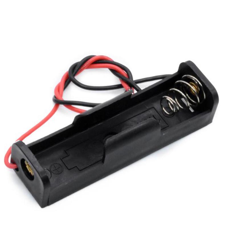 5pcs 1 2 3 4 Slots Ports AA Size Power Battery Storage Case Box Holder Leads With Q1