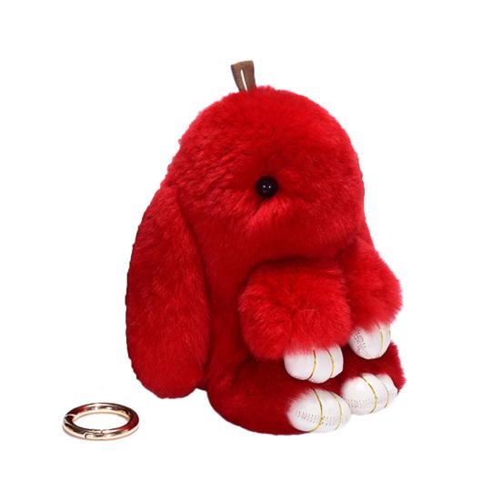 

Брелок Зайчик Супермягкий Искусственный Плюш Прекрасная Кукла Зайчик Плюшевые Игрушки Декор для Рюкзака Цветной Плюшевый Подвеска Зайчик Детская Кукла Игрушка Подарок на День Рождения 18cm вино красного