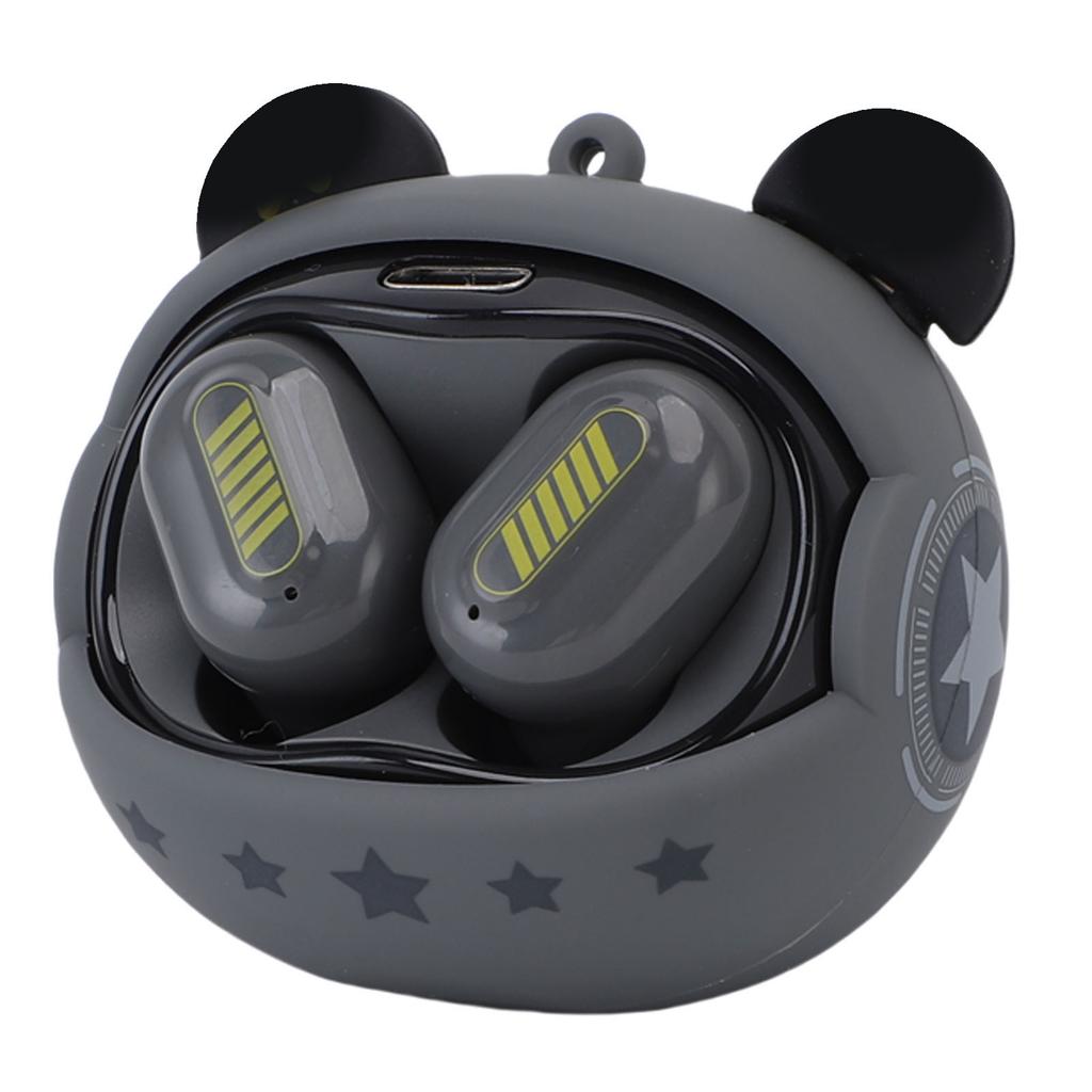 Wireless Earbuds Noise Reduction Stereo Bluetooth Earphones with Face Changing Case for Gaming