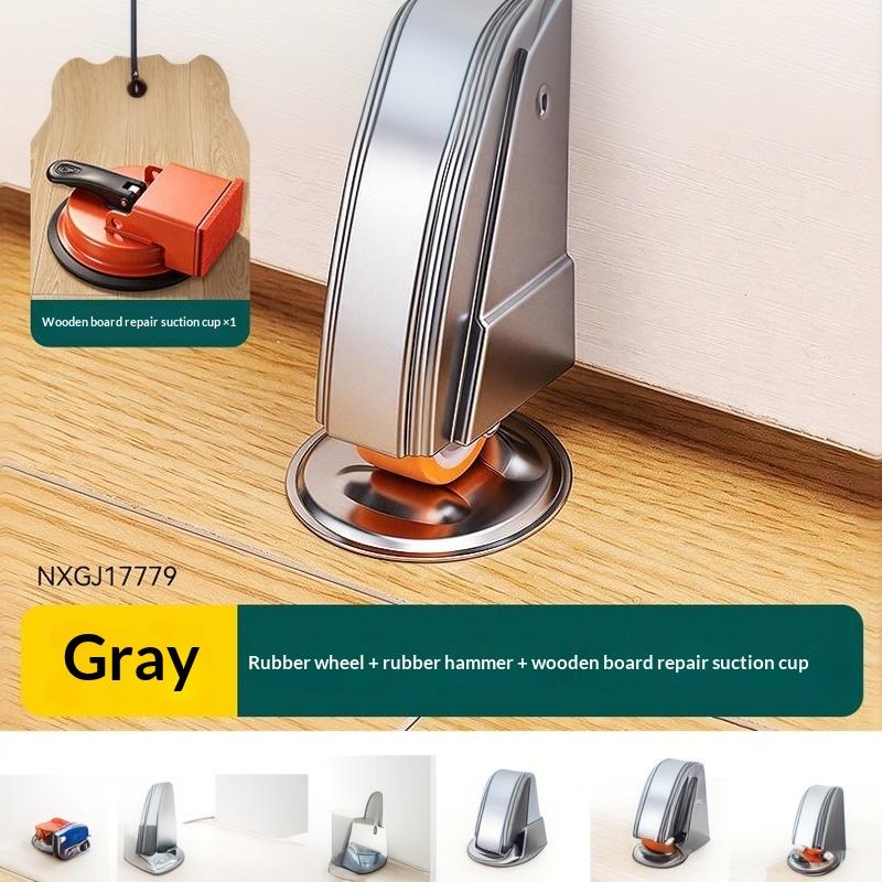 Sagging Door Repair Wheel Hydraulic Buffering Quiet Operation Auto Lock Perfect For Home Wooden Doors