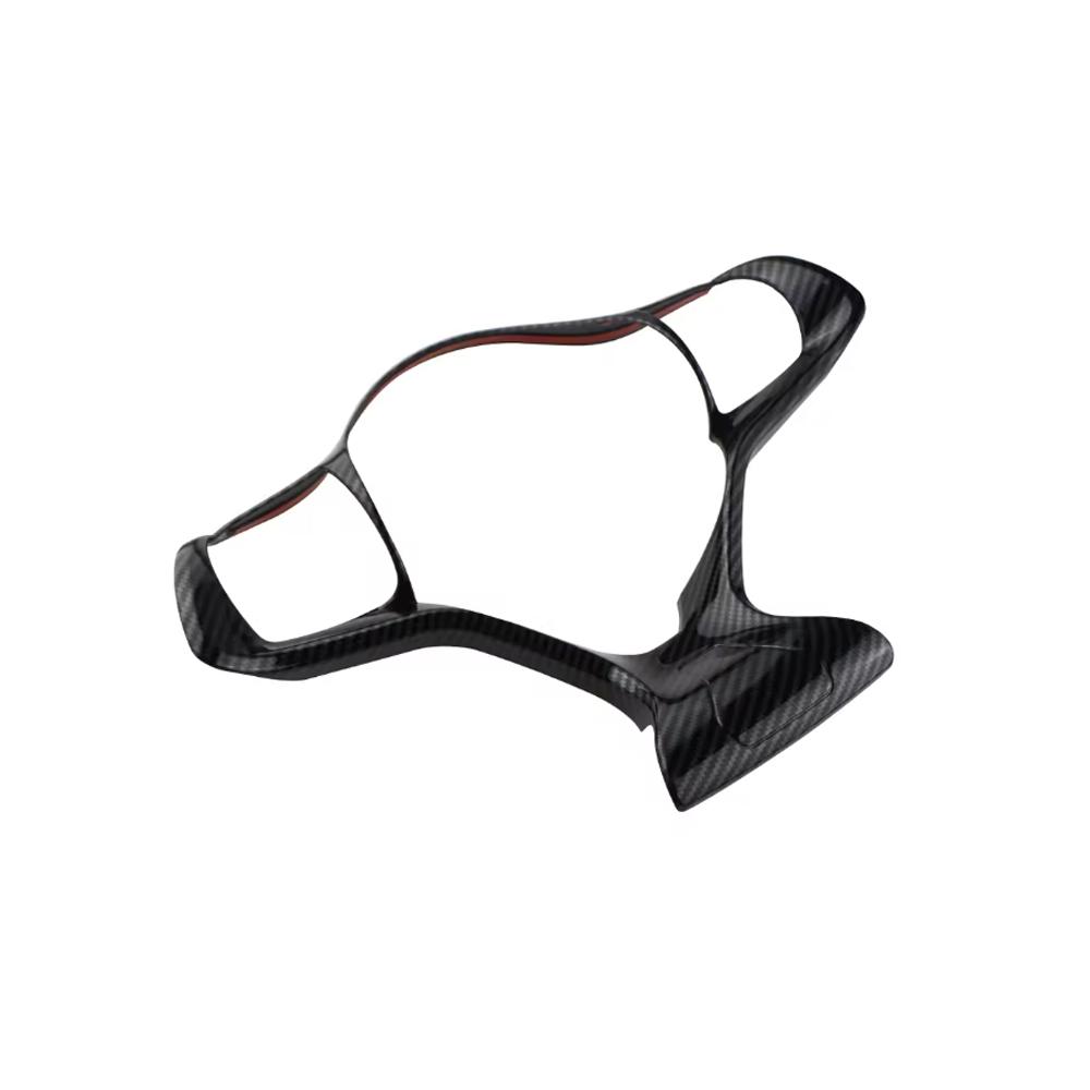 Car Steering Wheel Cover Sticker Imitation Trim For BYD Dolphin Mini Dolphin Surf Atto 3 2024 Accessories