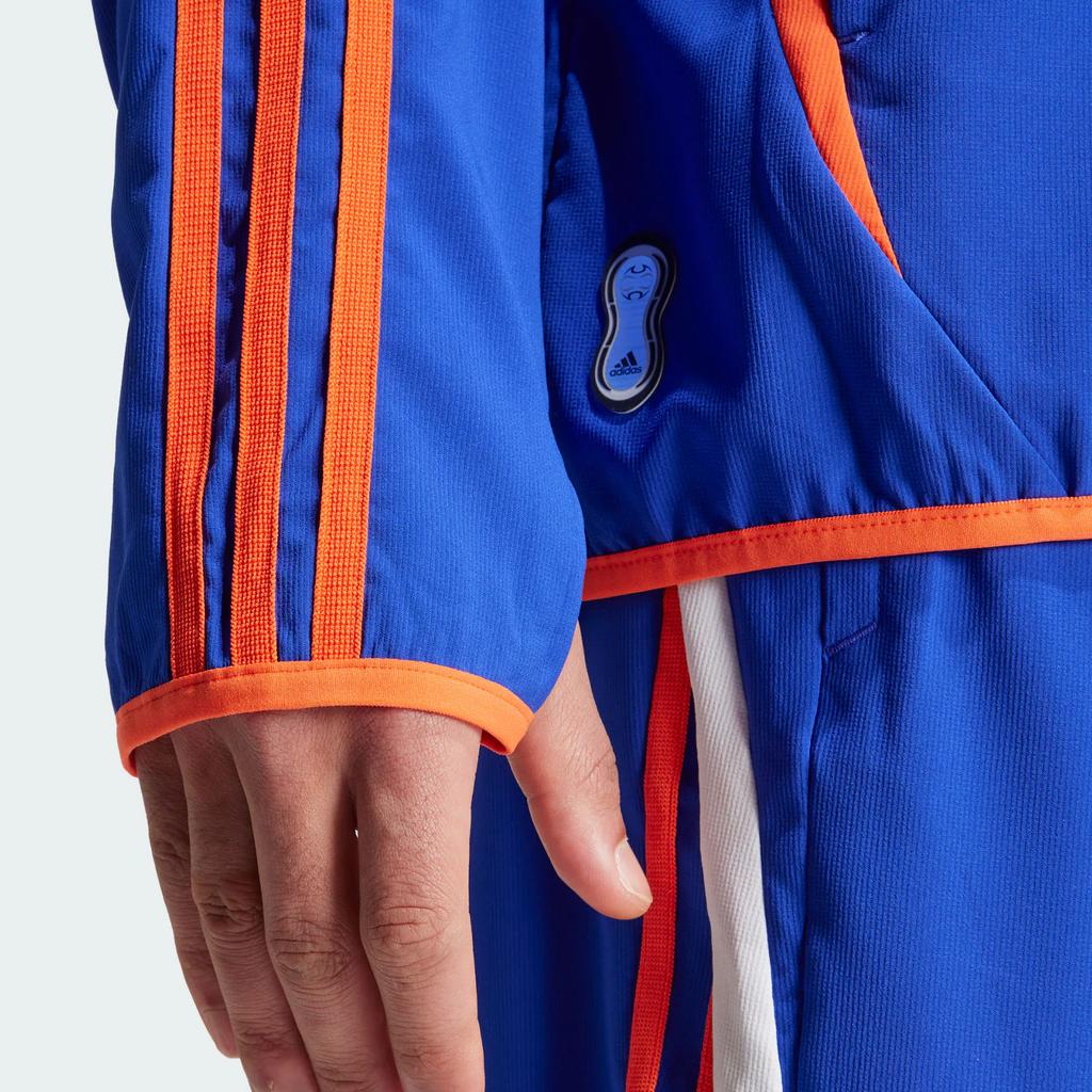 Adidas F50 Woven Jacket Comfortable Fashion Soft Retro Sports Stand Collar Jacket Men Jacket Bright-Blue IY3826