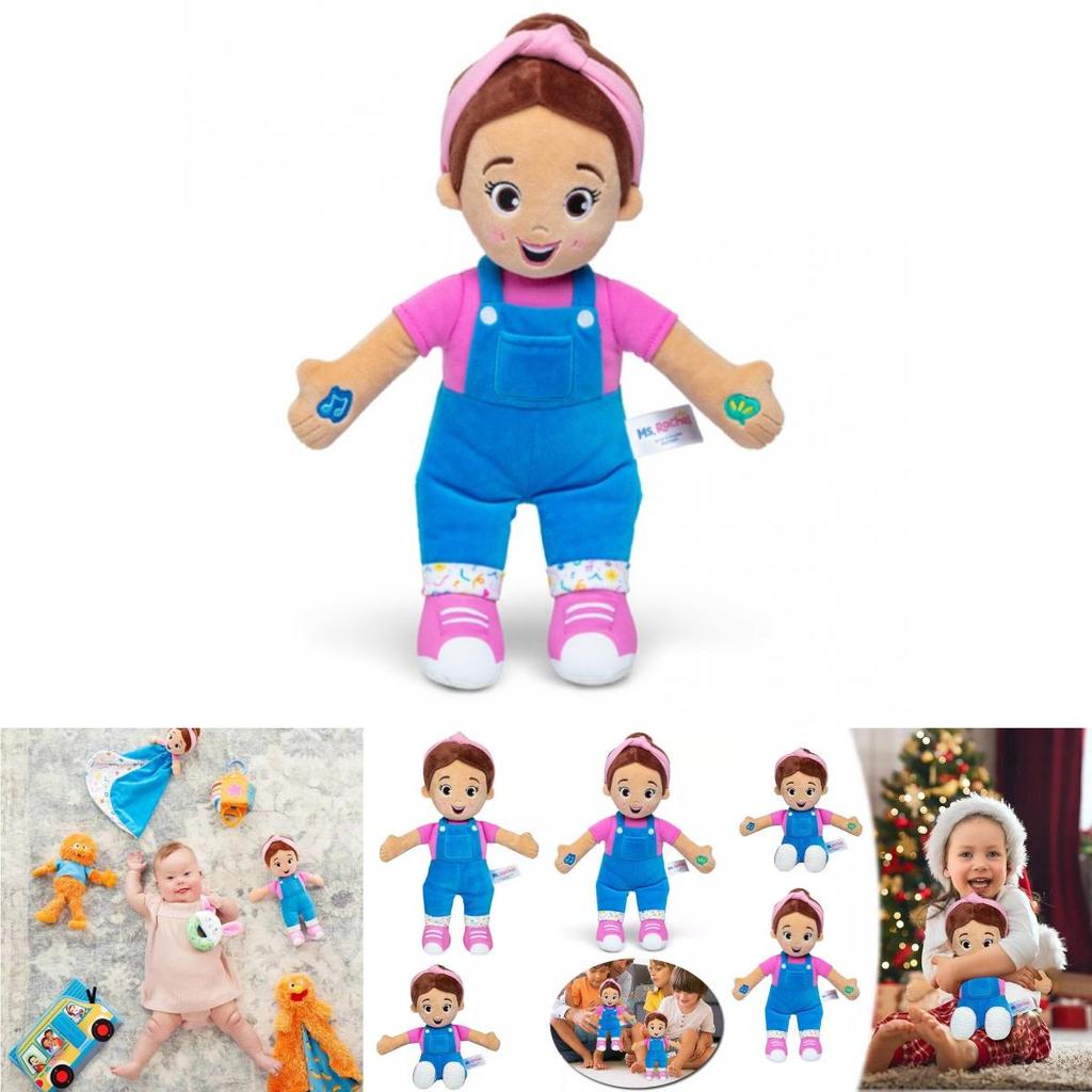 Adorable Ms Rachel Plush Doll Soft Cotton Stuffed Toy For Kids With Comforting Features