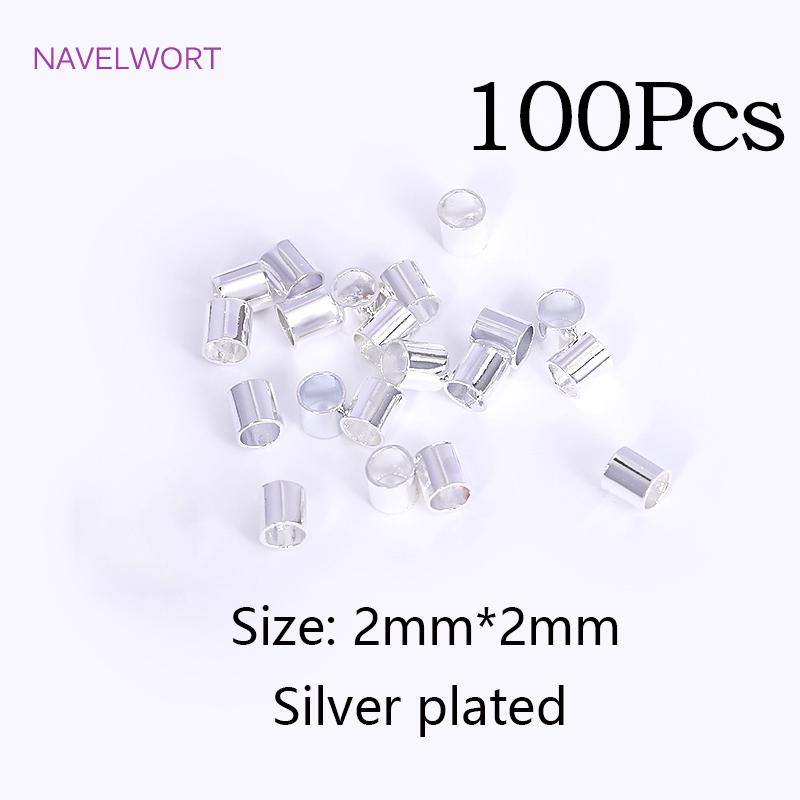

DIY Jewelry Making Accessories 18K Gold Plated Brass Crimp Bead,Lobster Clasps,Protector For Jewelry,Supplies For Jewelry