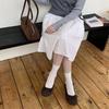 French Round Head Flat Bottom Mary Jane Shoes for Women's 2025 Spring New Xiaoxiangfeng One-pedal Grandma Single Shoes