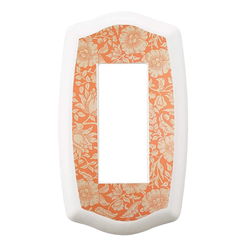 

Sugatsune Industrial Switch & Outlet Plate, Premium Enamel Basic Series, White/Mallow, PXP-HS01-MA