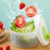 Vegetables Salad Spinner Lettuce Leaf Vegetable Dehydrator Greens Washer Drainer Dryer Crisper Strainer For Washing Drying Leafy