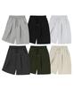 S'EST [2Pack] Bermuda Wide Fit Single-Pleat Training Shorts - 6 Colors
