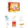 Hand-eye Coordination DIY Sewing Toy Multicolor Doll Sewing Material Kit Cartoon Animal Doll  Gift