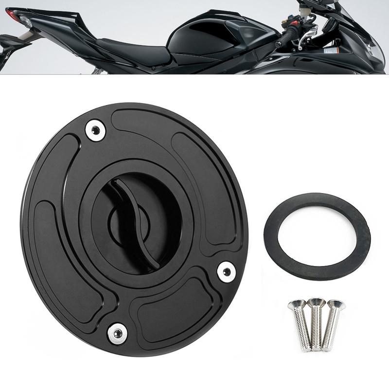 Per Suzuki GSX1300R Hayabusa 2008-2019 Tappo Coperchio Serbatoio Carburante Senza Chiave per Suzuki GSX-R600 GSX-R750 GSX-R1000 GSXR750 2004-2013