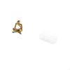 Abstract Thinker Shelf Statue Decoration for Tabletop Living Room Office Bookshelf Metal Wall