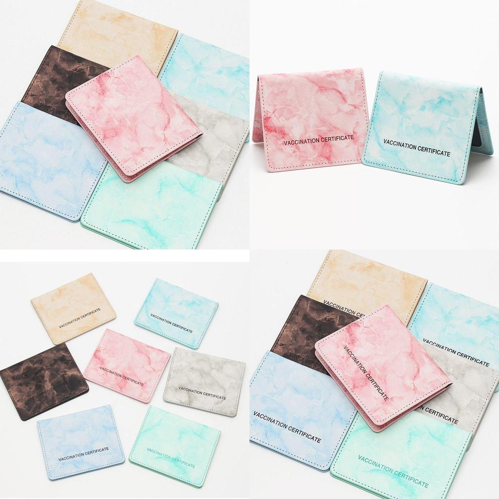 Portable And Sleek Vaccine Card Holder With Secure Storage For Travel Safety