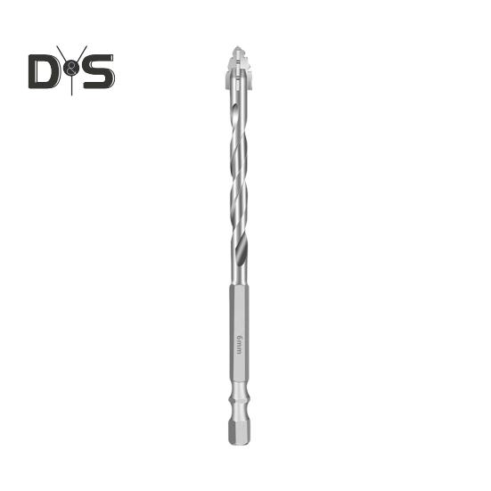 1/4Pcs Drill Bit Set High Hardness Rustproof Multifunctional Wear-Resistant Four-Flute Sawtooth Eccentric Drill Bits