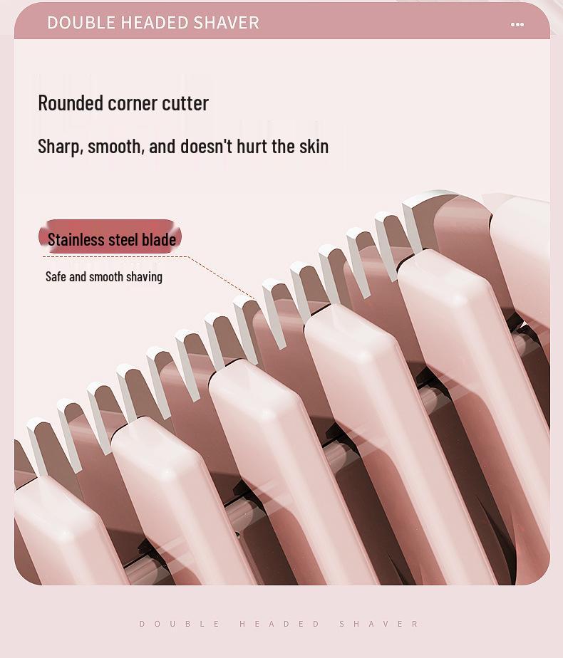 Universal Electric Razor for Painless Hair Removal In Private Areas for Men & Women - No Residue Underarm Trimmer