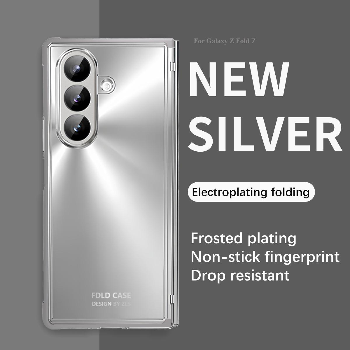 

Glass Protective Film Anti-drop Four-corner Airbag Hinged Transparent Case for Samsung Galaxy Z Fold 7 Fold7 Lens Protect Cover Galaxy Z Fold7