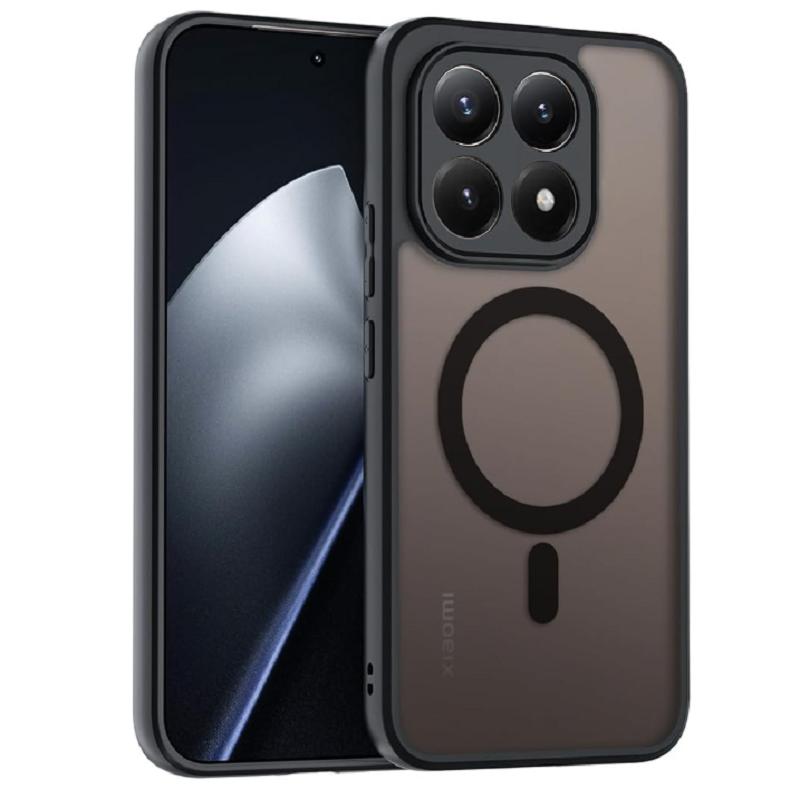 Transparent Case for Xiaomi Mi 15T 14T 13T Pro 14 15 Ultra Redmi Note 14 13 Pro+ Plus 5G Poco F8 F7 F6 X6 X7 Magnetic Back Cover