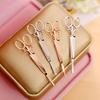 1 Uds. Tijeras creativas delicadas para mujer y niña, pinza para el pelo, horquilla, accesorio