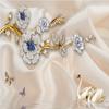 3D Luxury Wallpaper European Swan Floral Jewelry Fresco TV Background Wall Mural Living Room Wall Paper Decor