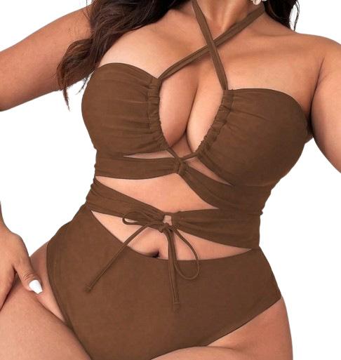 Купальник женский сексуальный слитный купальник бикини 0XL