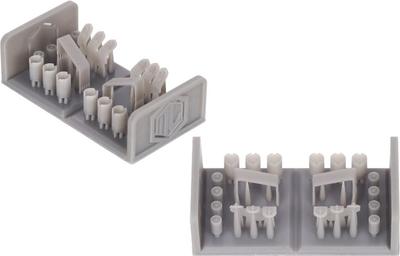 MJ Miniatures WWII Tiger I Smoke Discharger Plastic Model Kit Parts MJEZ35024 1/35 (Tank)