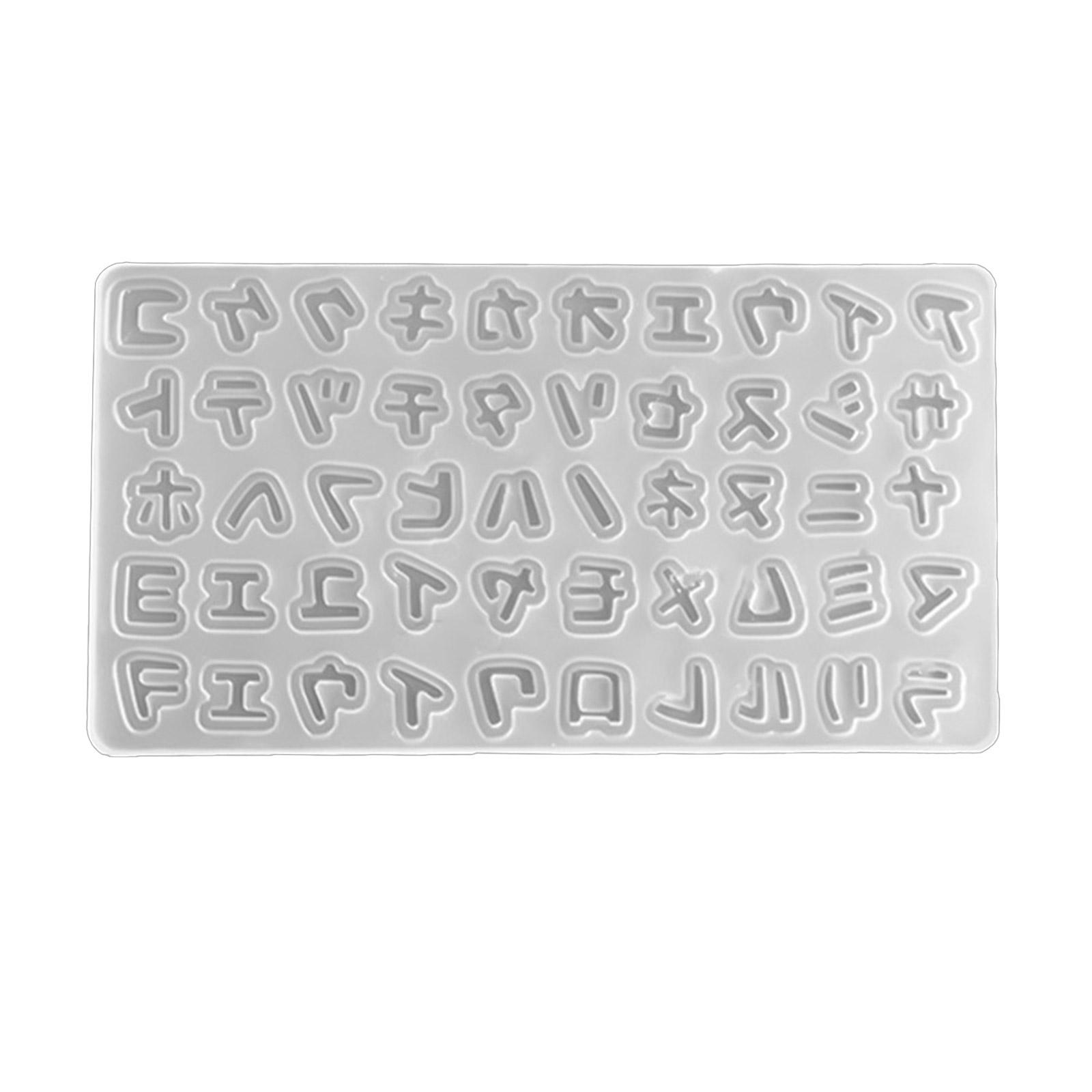 

Silicone Sand Filling Mold Crafts Molds Japanese Characters Shape Resin Filling Silicone Mould DIY Quicksand Accessories 2