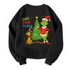 Children's Fashionable Lightweight Long-sleeved Round Neck Pullover With Pockets Printed Pullover