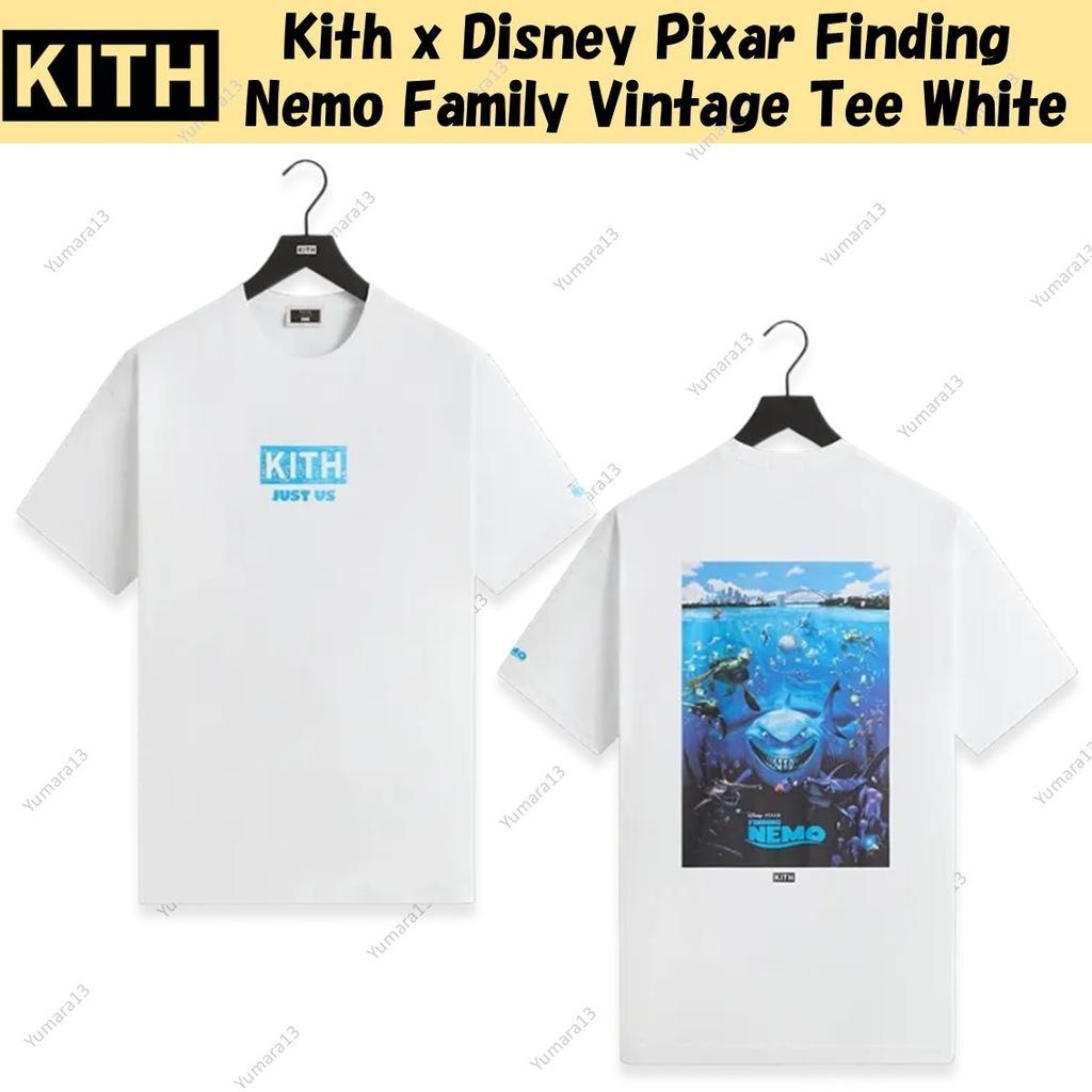 Kith x Pixar Finding Nemo Family Vintage Tee White