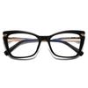 Blue Light Blocking Women Cat Eye Prescription Glasses For The Nearsighted  Student Myopes Lunettes 0 -0.5 -0.75 To -6.0