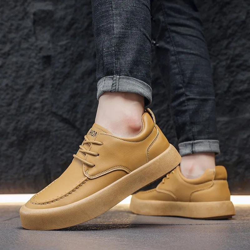 Marken Leder Freizeitschuhe 2025 Britischer Stil Retro Mode Slipper Klassiker Business Arbeitsschuhe Mokassins Formelle Kleidung Schuhe