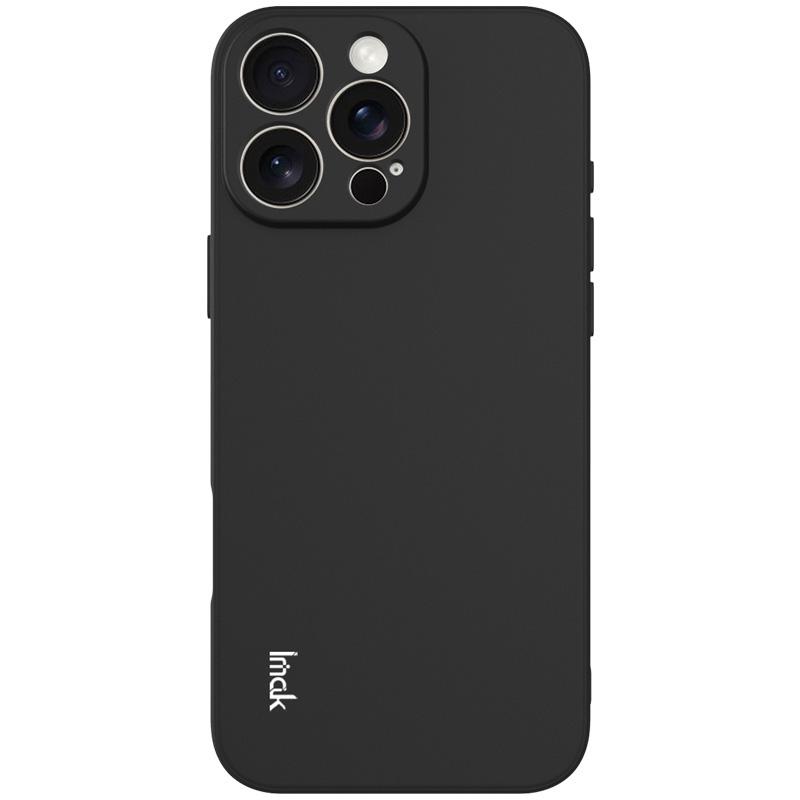 For iPhone 16 Pro Max TPU Case Soft Phone Cover Straight Edge