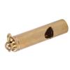 Survival Whistle with Keychain Brass High Decibel Emergency Whistle for Outdoor Camping