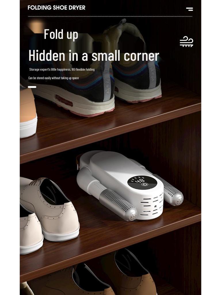 2025 Intelligenter Dual-Use Schuhtrockner: Automatische konstante Temperatur, Sterilisierung und Desodorierung
