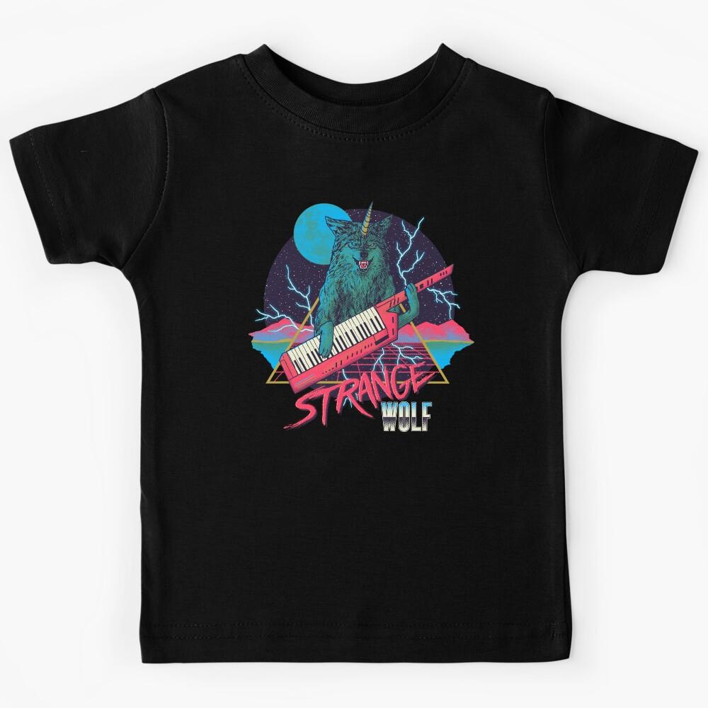 Strange Wolf Kids T-Shirt 100