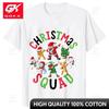 Christmas Squad Crew Unisex T Shirt Hip Hop Soft Tops Fashion Casual Harajuku Santa Claus Xmas Graphic Tshirts Short Sleeve Tees