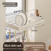 Adjustable Stainless Steel Window Sill Kitchen Rack with Dish Drainer