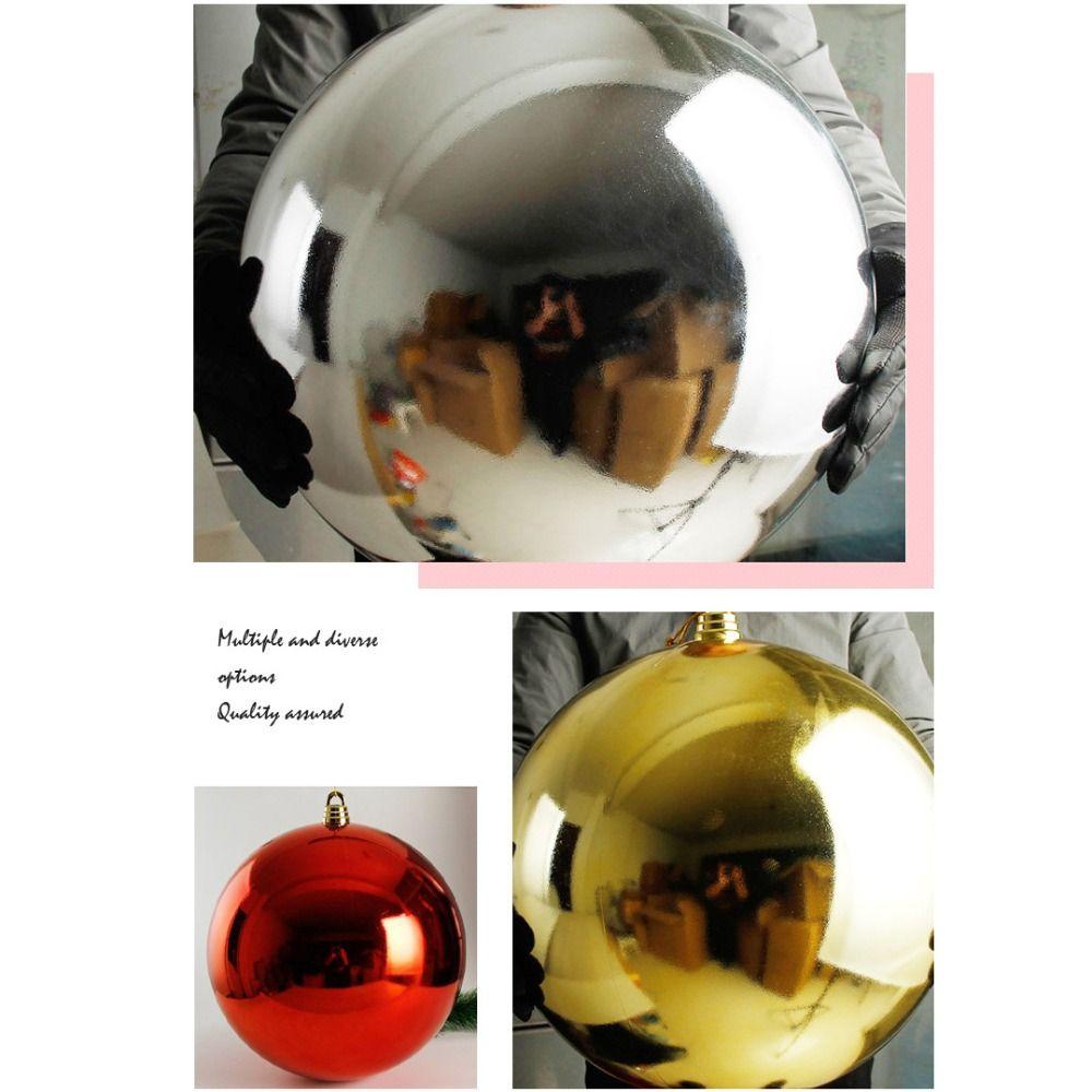 20CM Weihnachten Löwe Tiger Ball Kunststoff Weihnachtsbaumkugeln Hochwertige Riesige Weihnachtskugel Zuhause