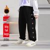 Plus Size High-Waisted Children's Sports Pants - 2025 New Style Loose Fit Long Sweatpants