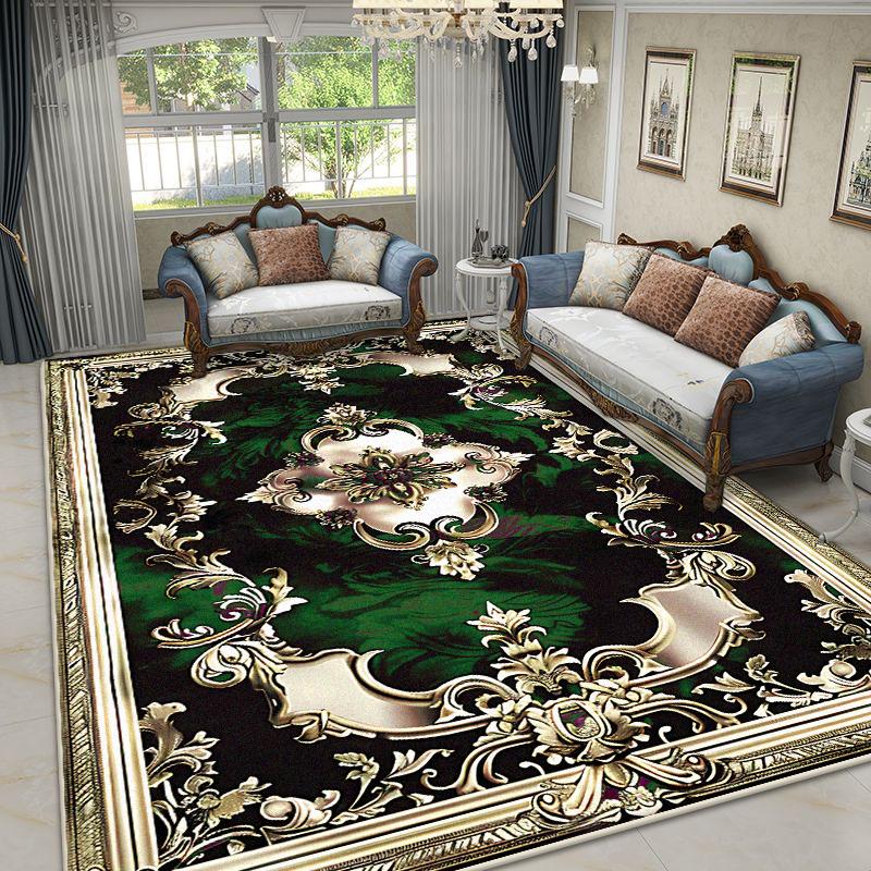 Luxuriöse Retro-Teppiche für Wohnzimmer Europäische Dekoration Zuhause Große Flächenteppiche 200x300 Schlafzimmer Lounge-Teppich Waschbare Fußmatten