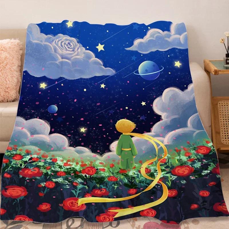 Warm Winter Blankets The Little Princes Camping Blanket Soft Blankets Decorative Sofa Blanket Microfiber Bed Fleece Custom