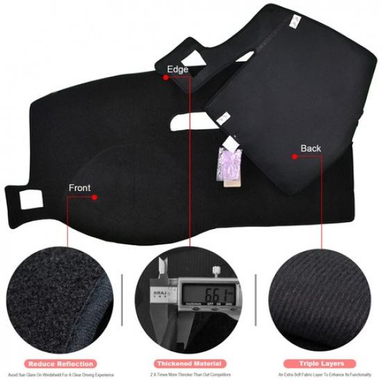 Auto Für Infiniti FX35 FX45 FX50 2003-2008 Armaturenbrettmatte Armaturenbrett Abdeckung Auto